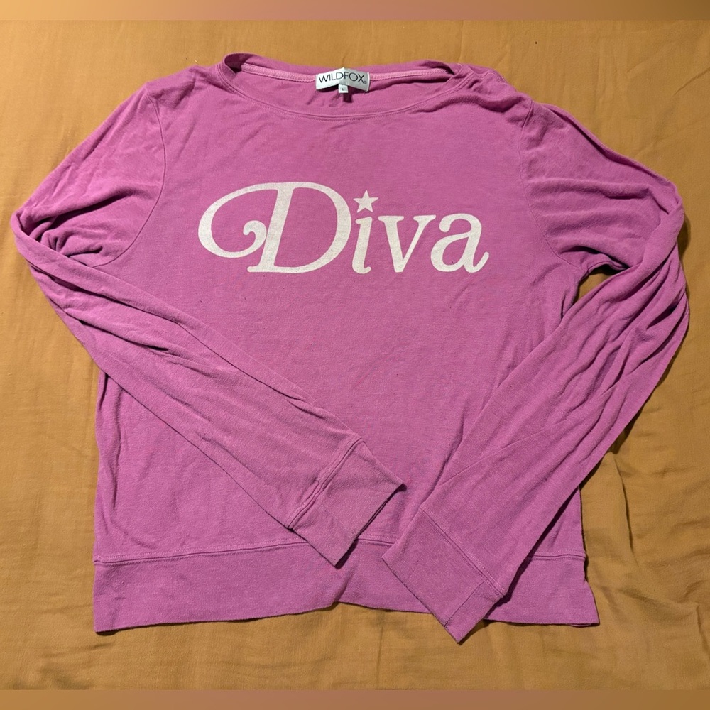 wildfox DIVA baggy beach jumper